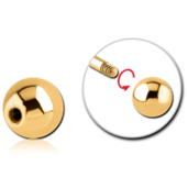 Pozlátená gulička 1.2/2.5 - sterilný obal